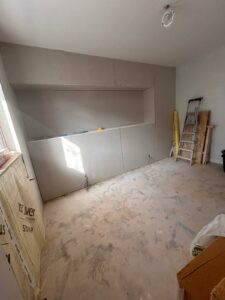 étagère placo bordeaux