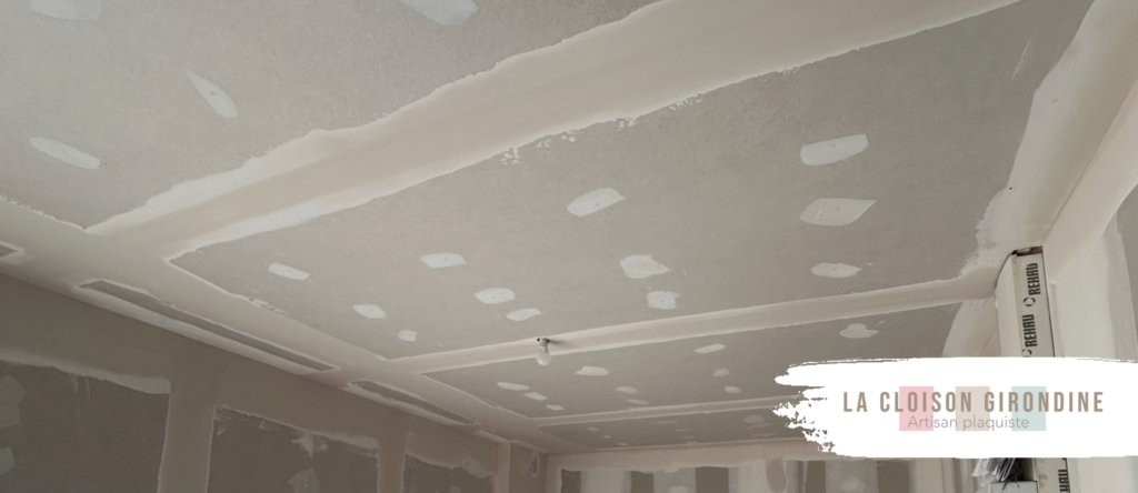 Image article "Comment intégrer des éclairages dans un faux plafond en placo par La Cloison Girondine sur